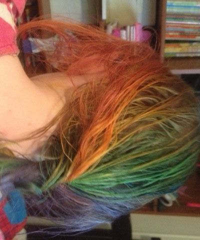 Rainbow Hair for Kids