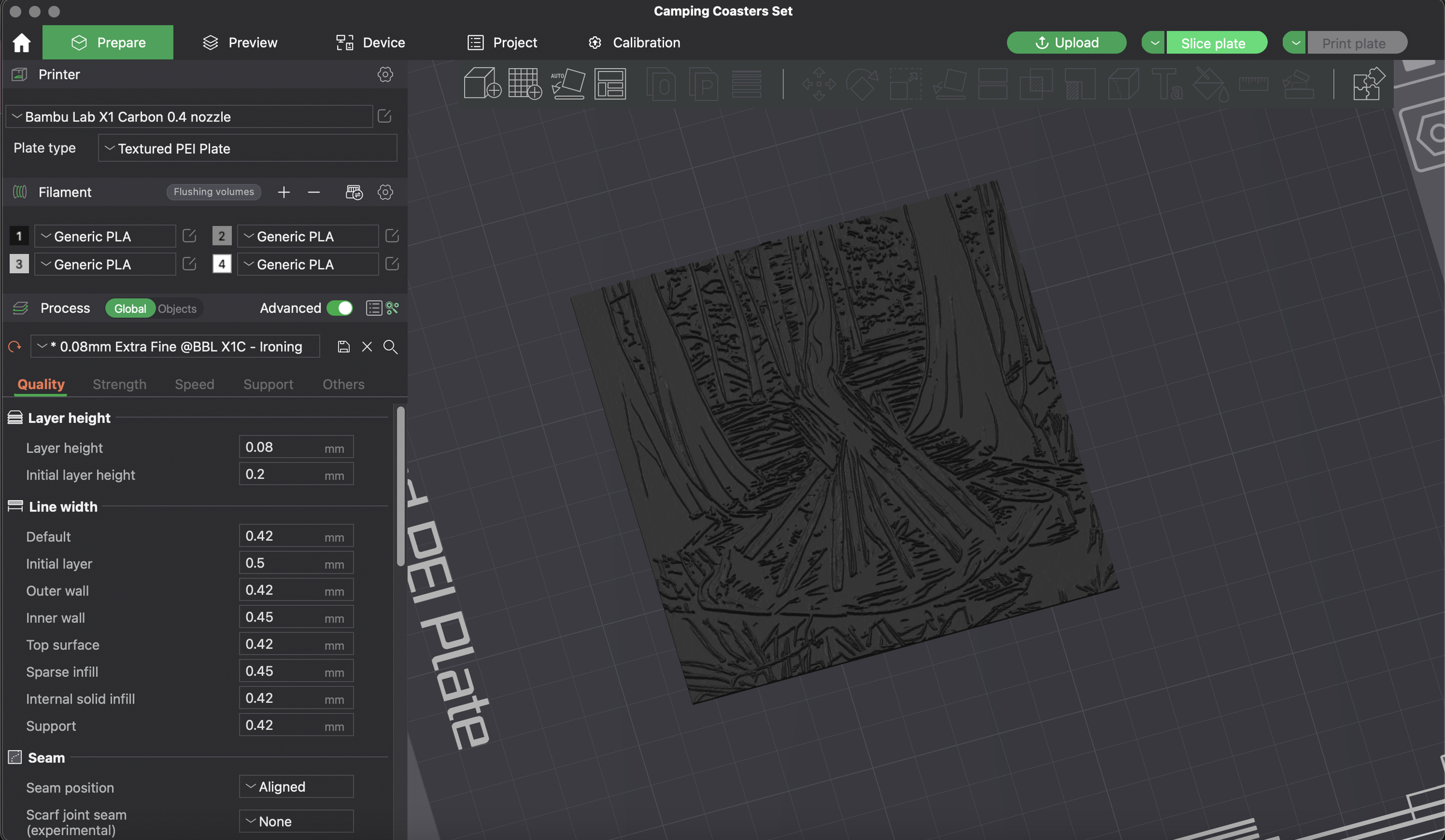 How to Make Coasters Using Hueforge : 7 Steps (with Pictures ...