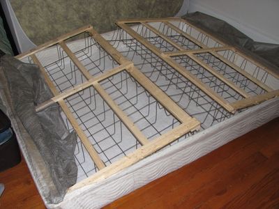 Cutting and Folding a Box Spring : 5 Steps (with Pictures) - Instructables
