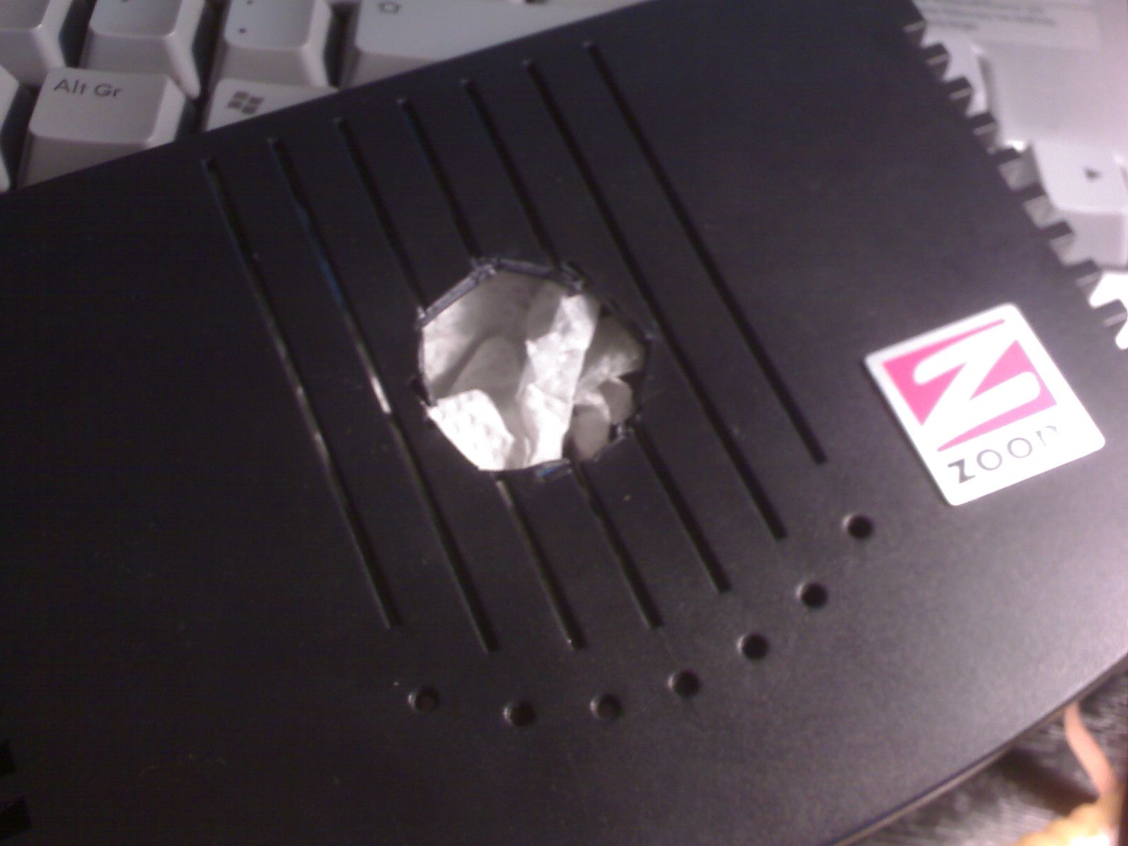 Adsl Modem Cooling Fan Mod 5 Steps Instructables