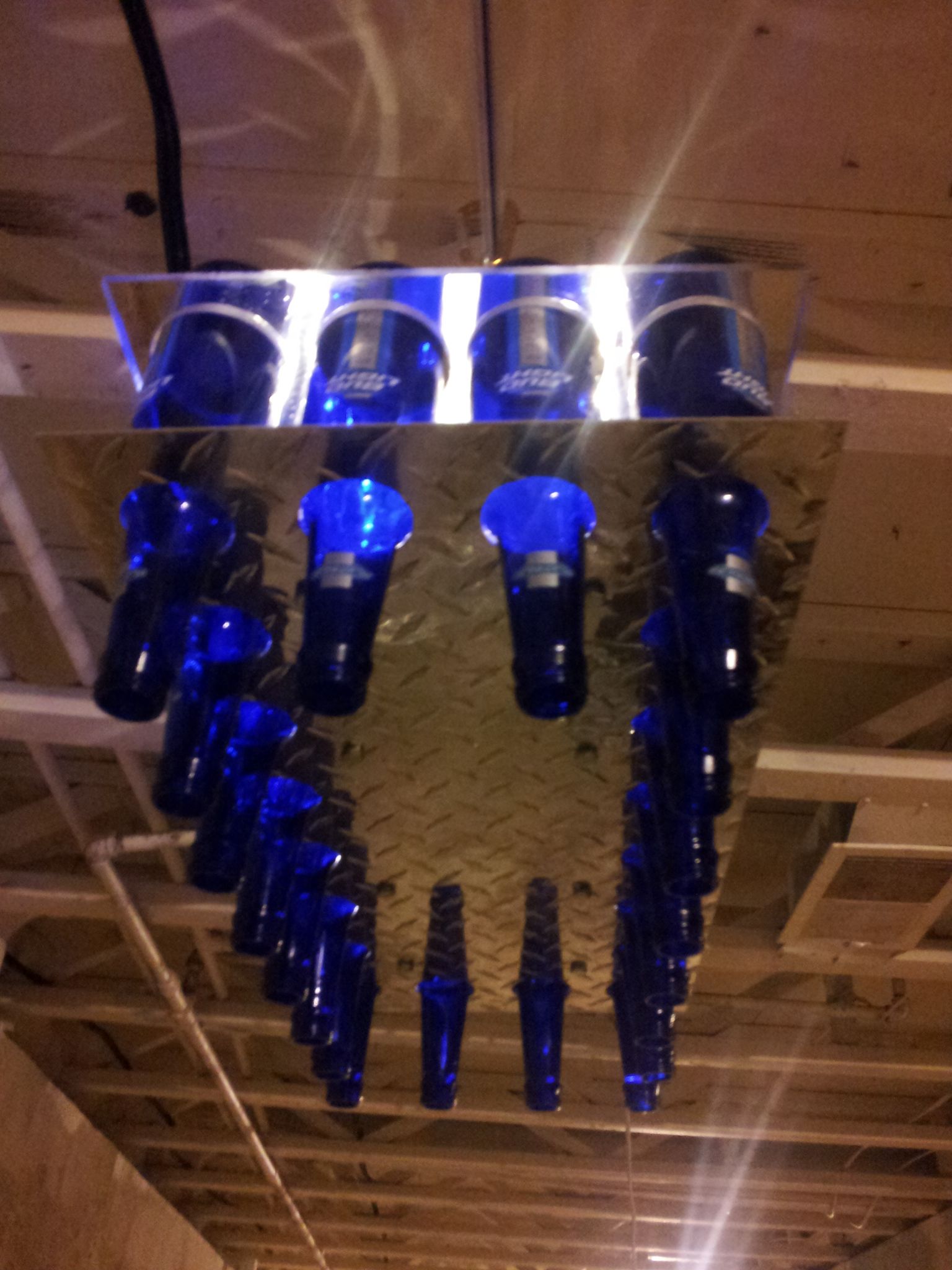 DIY Beer Bottle Chandelier 6 Steps (with Pictures) Instructables
