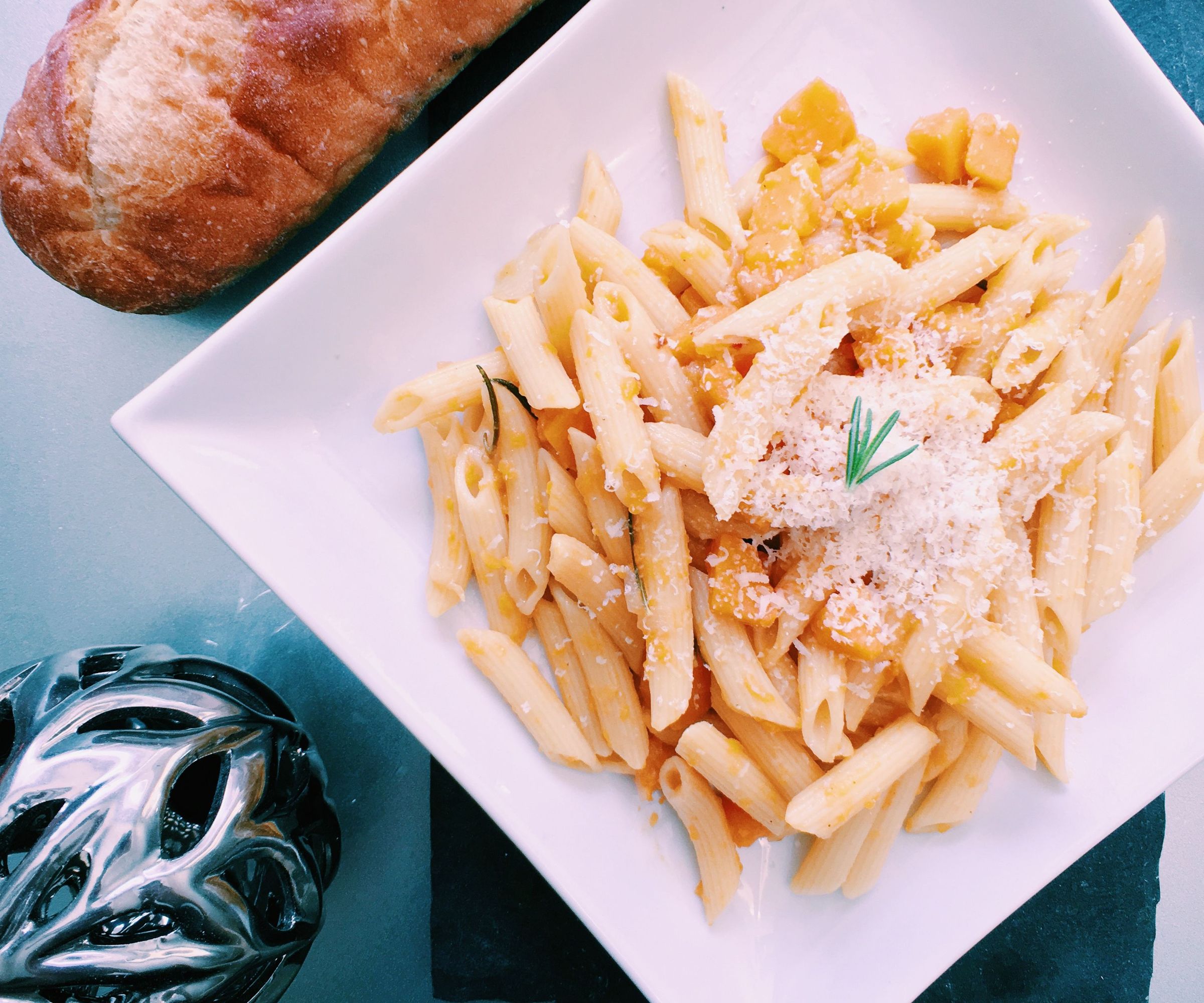RECIPE | BUTTERNUT SQUASH PENNE