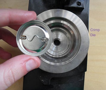 Button Back Assembly