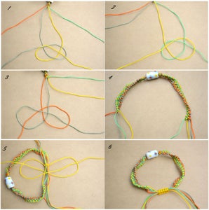 How to Make String Bracelets Step by Step-step by Step Friendship Bracelet Patterns