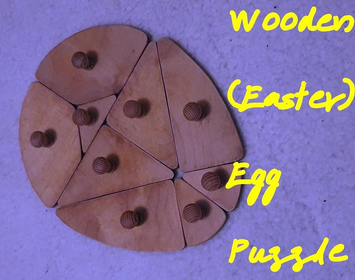 Wooden (Easter) Egg Puzzle
