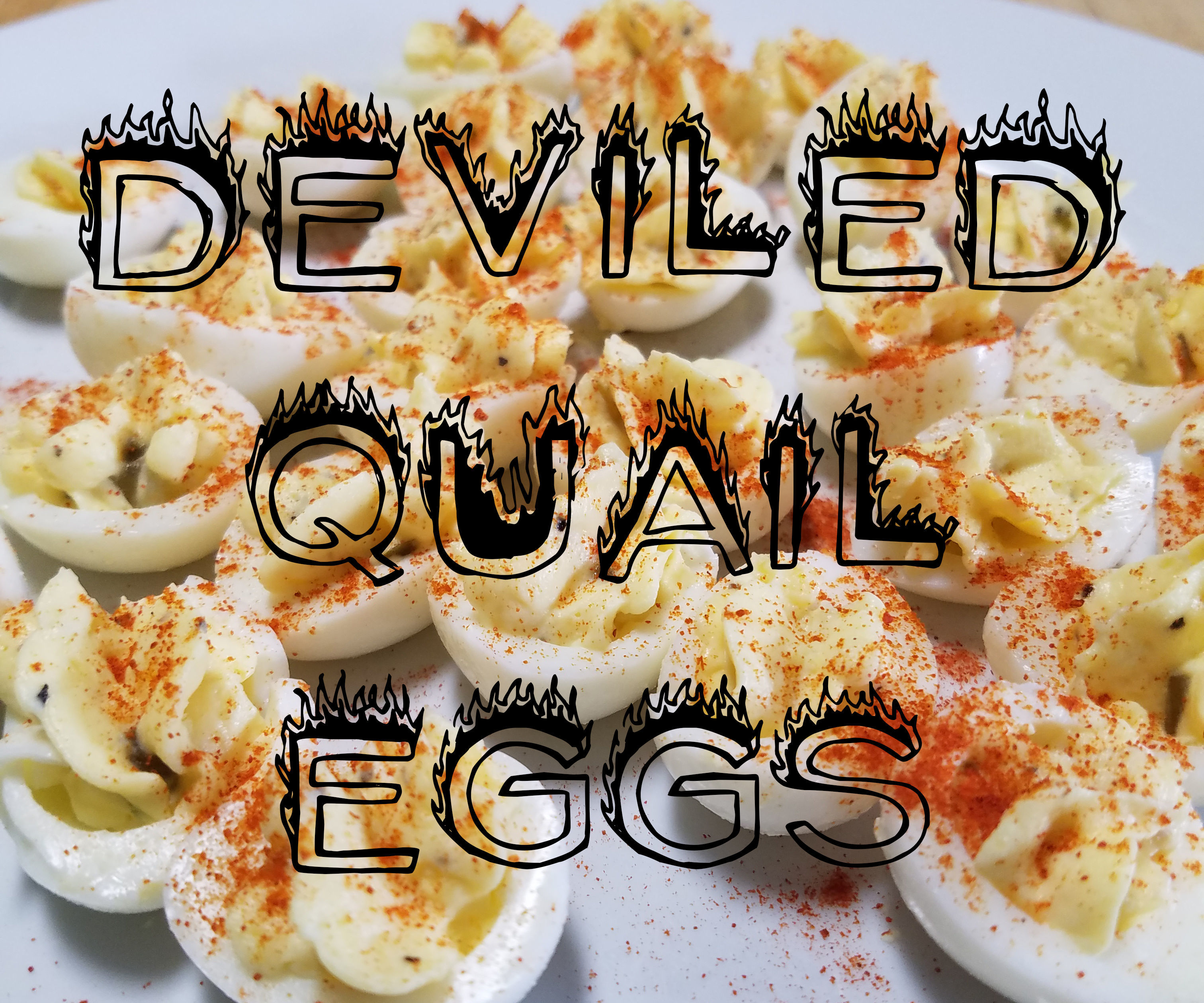 Deviled Quail Eggs