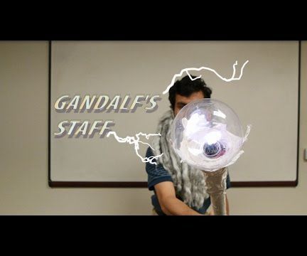Wizard Staff With GreenPAK & LEDs