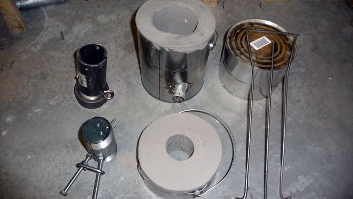 Paint Can Furnace With Accessories, Lost Foam Casting, and More!