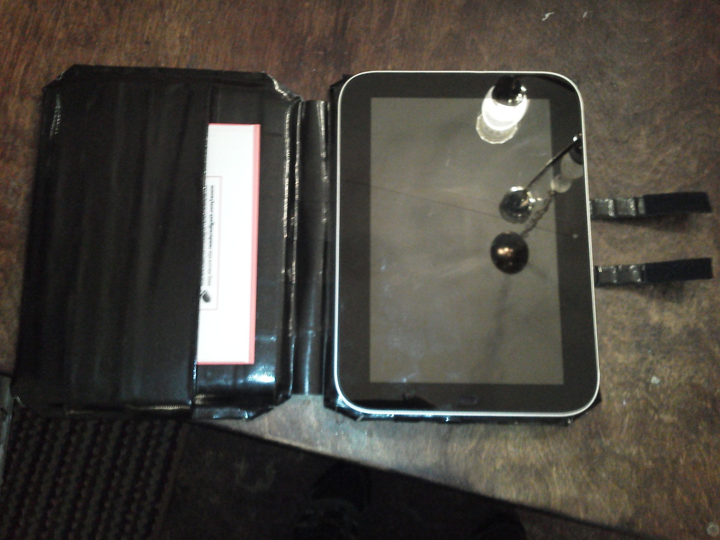 Strong Cardboard Duct Tape Tablet Case 7 Steps Instructables