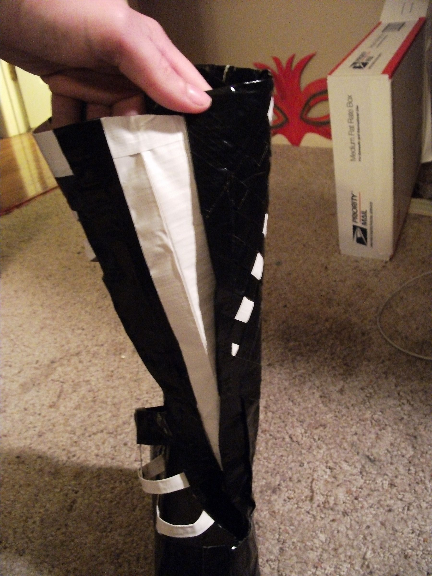 Stylish Duct Tape Boot! 9 Steps Instructables