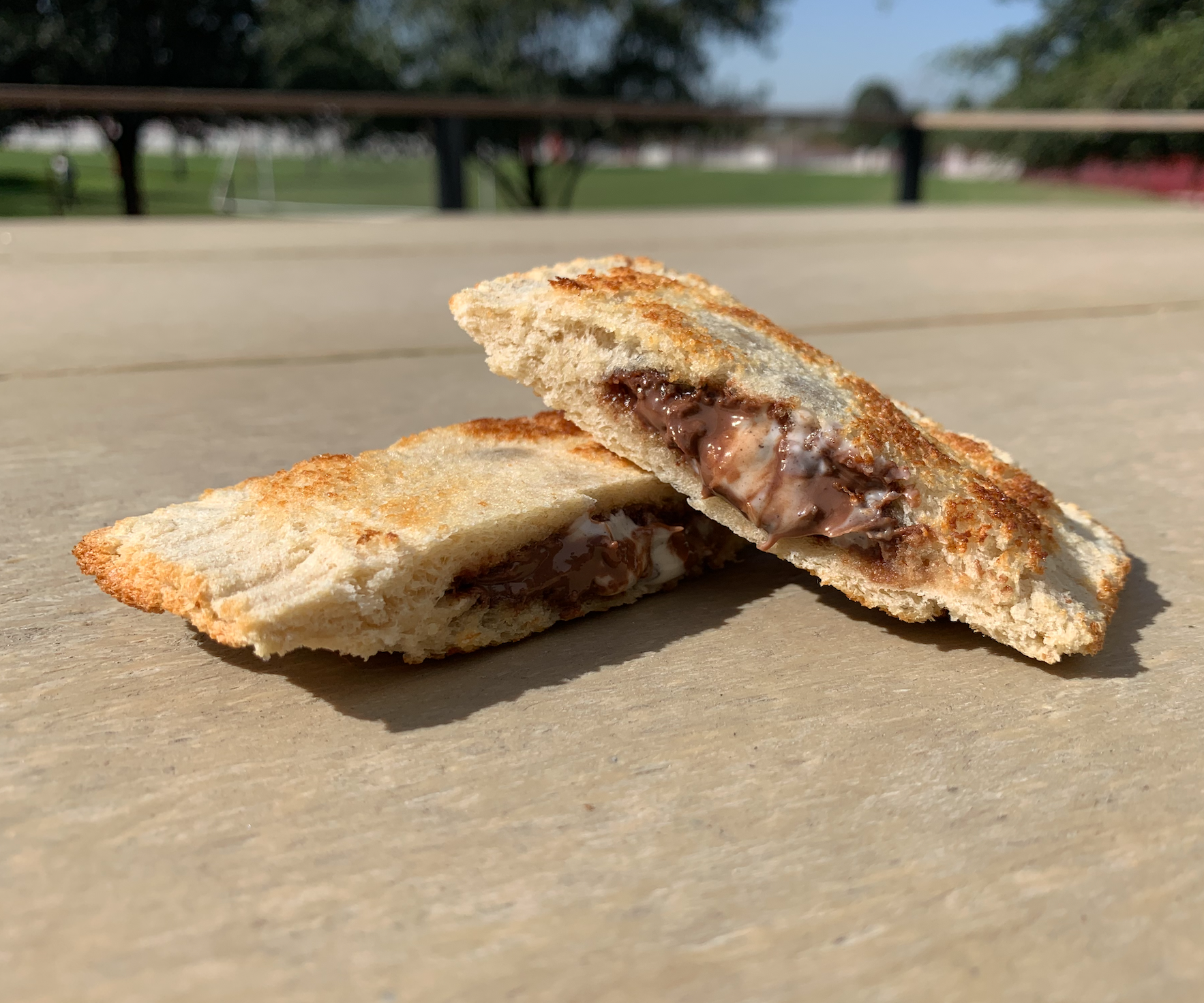 Homemade Nutella-Hershey Poptart  