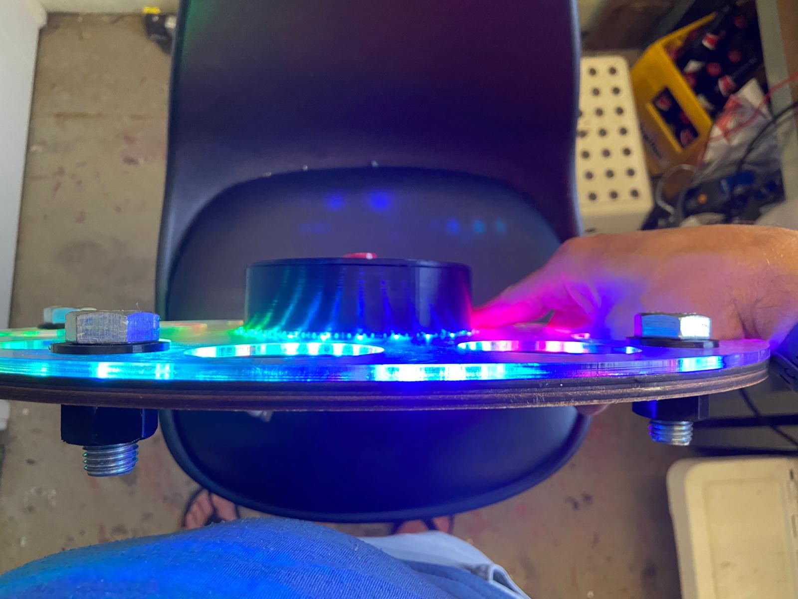 Rainbow LED Roulette Beer Tray : 4 Steps - Instructables