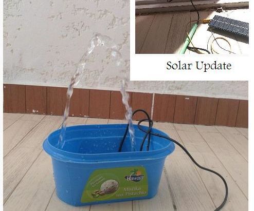 Super Simple/Solar Water Fountain for Kids