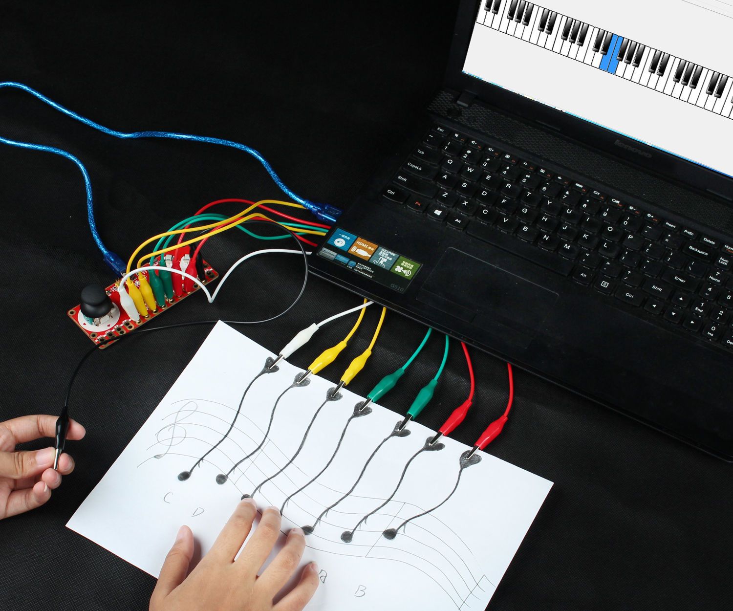 How to Make a Pencil Drawing Piano