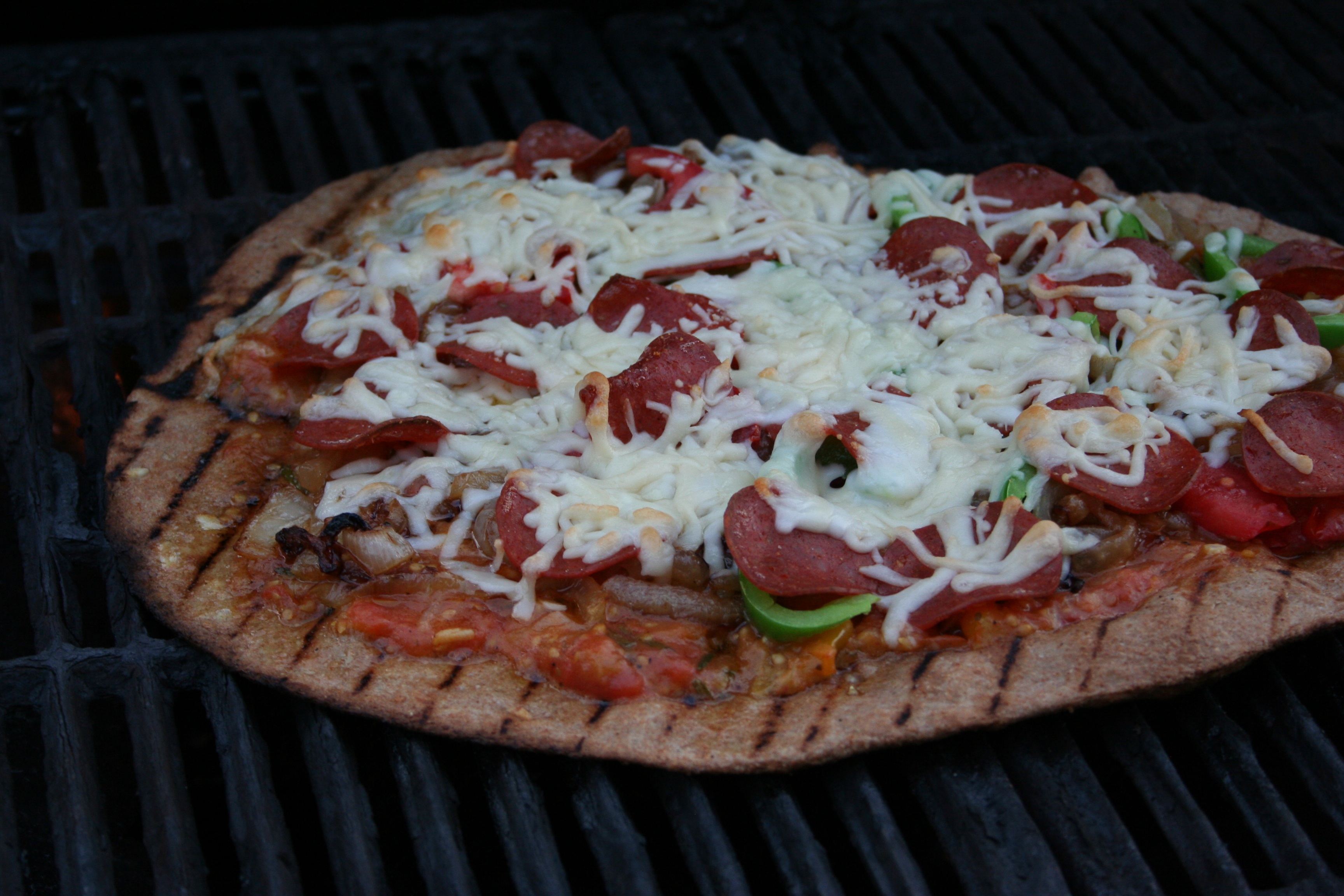 Grilled Pizza