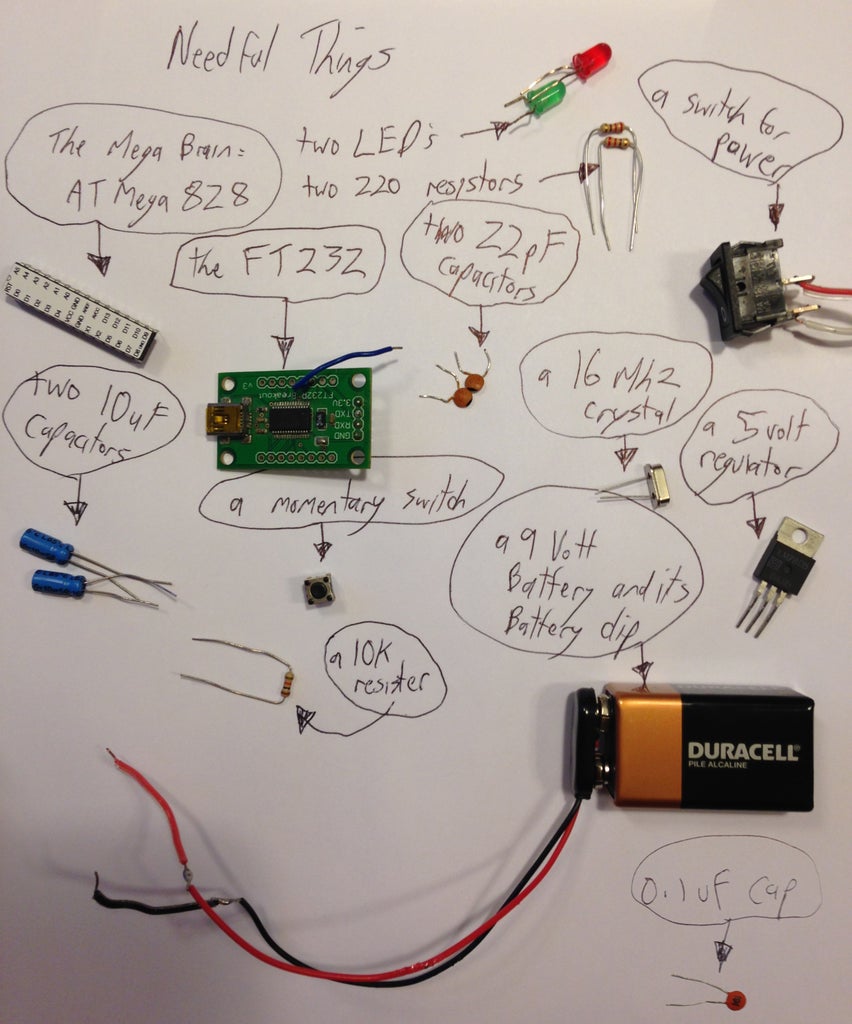 Make Your Own Arduino Testing Board! Made at Techshop! : 4 Steps ...