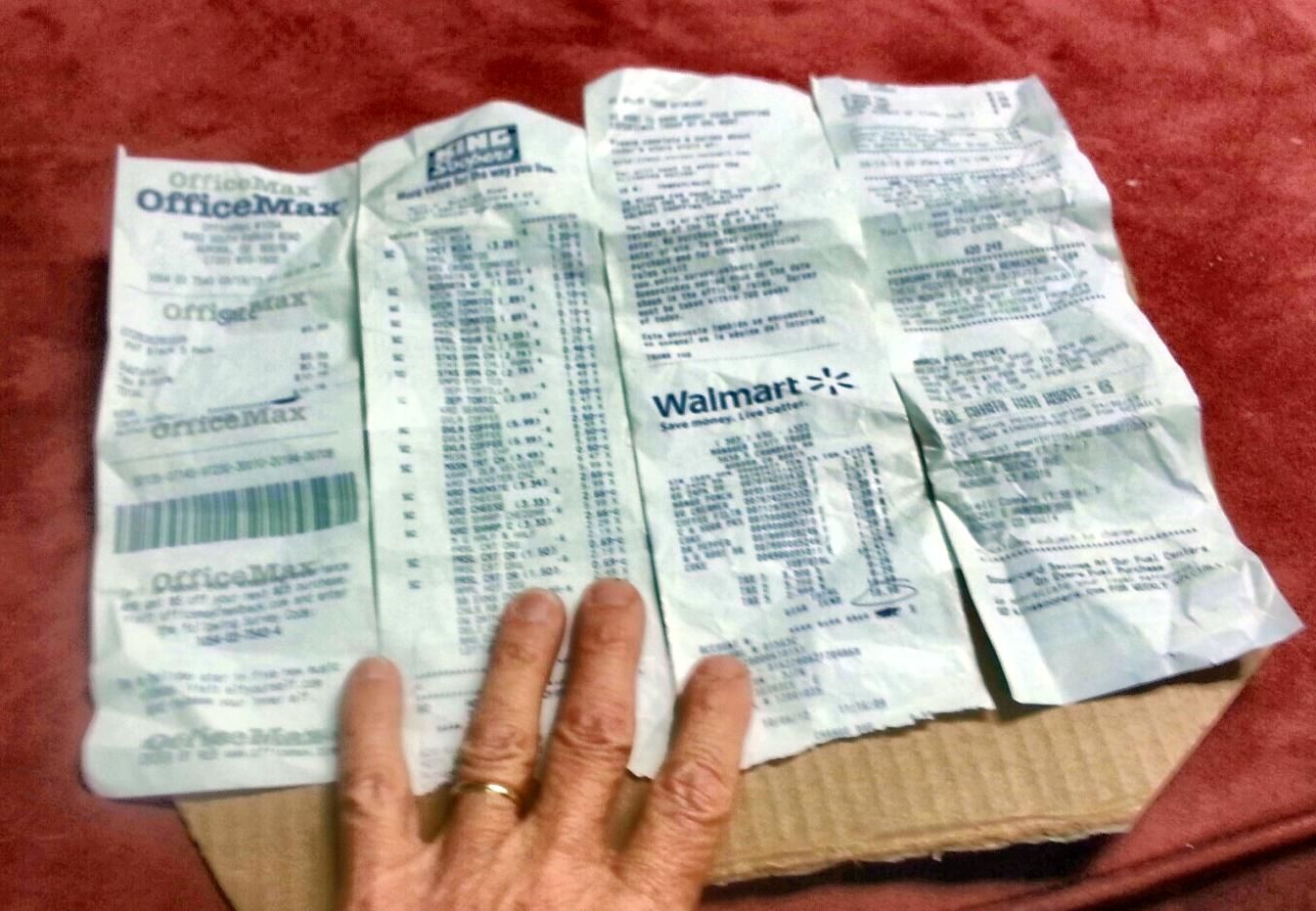 Speed of Light Using Purchase Receipts
