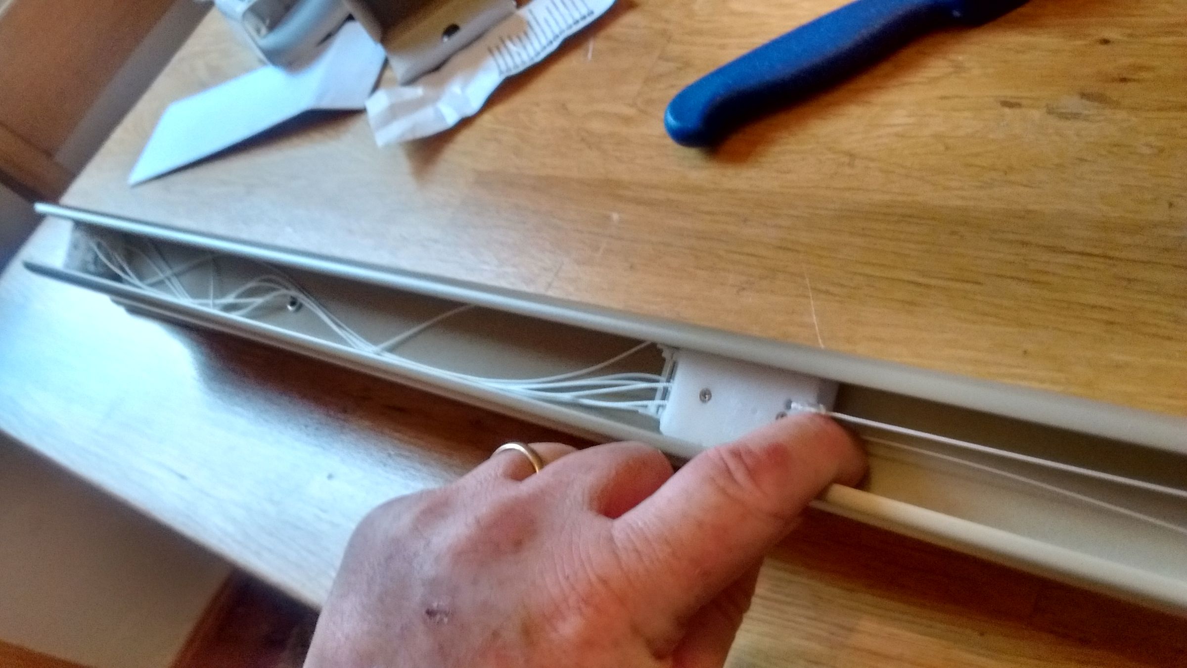 Cutting an IKEA Hoppvals Cellular Blind 6 Steps Instructables