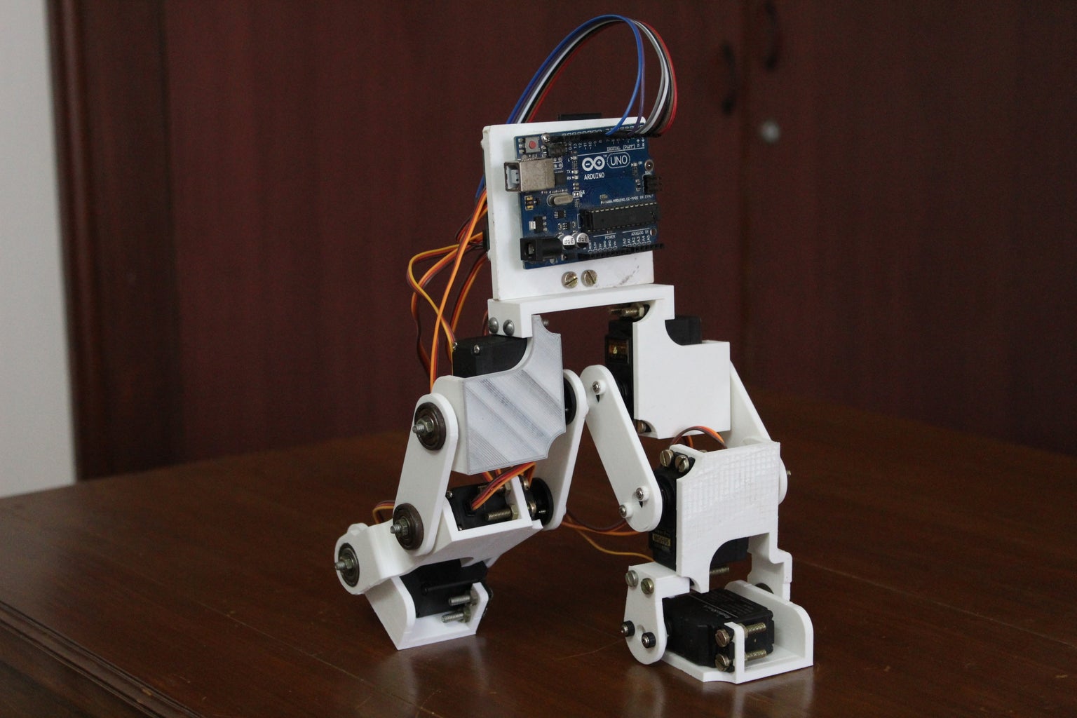 Arduino Controlled Robotic Biped : 13 Steps (with Pictures) - Instructables