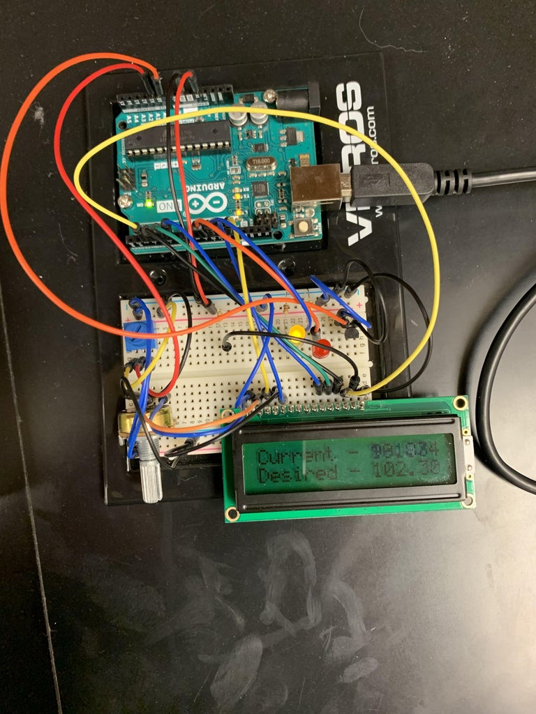 LCD Temperature Sensor - Instructables