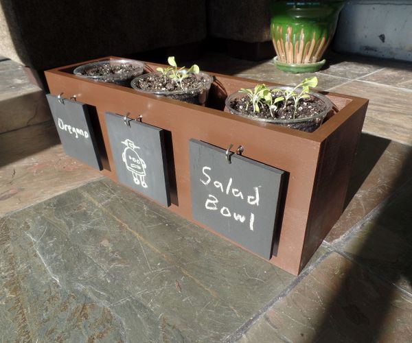 Plastic Cup Planter