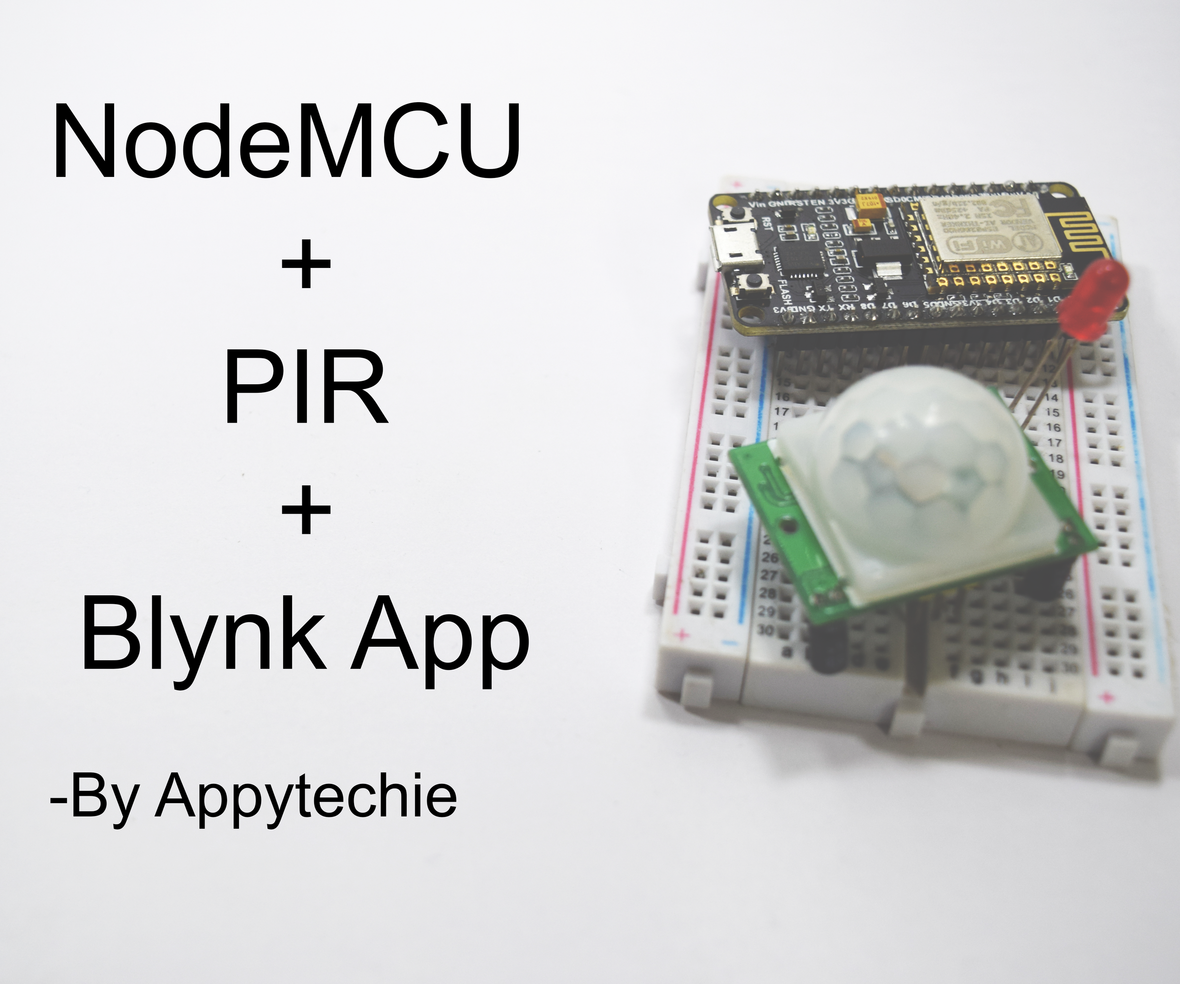 NodeMcu Motion Detection Led