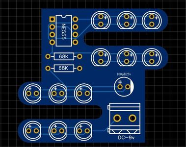 LED Flasher Circuit Design