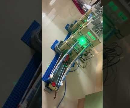 Glowing Lego Tower Bridge 