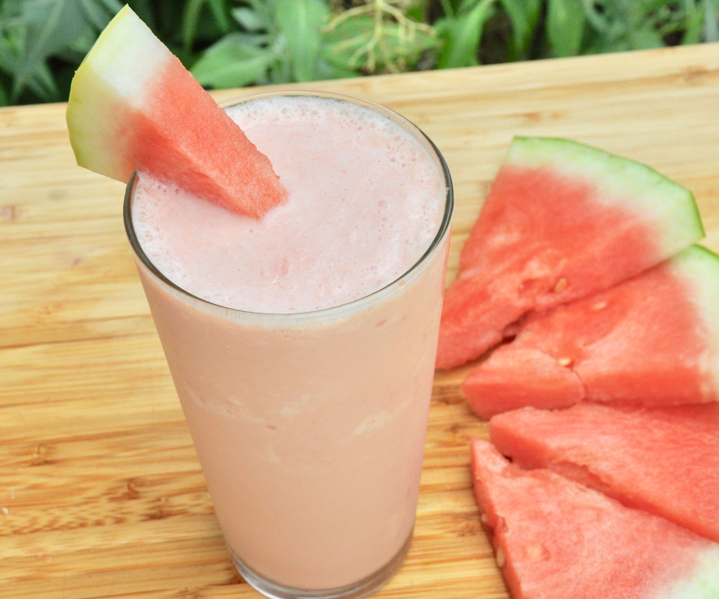 2-Ingredient Watermelon Shake