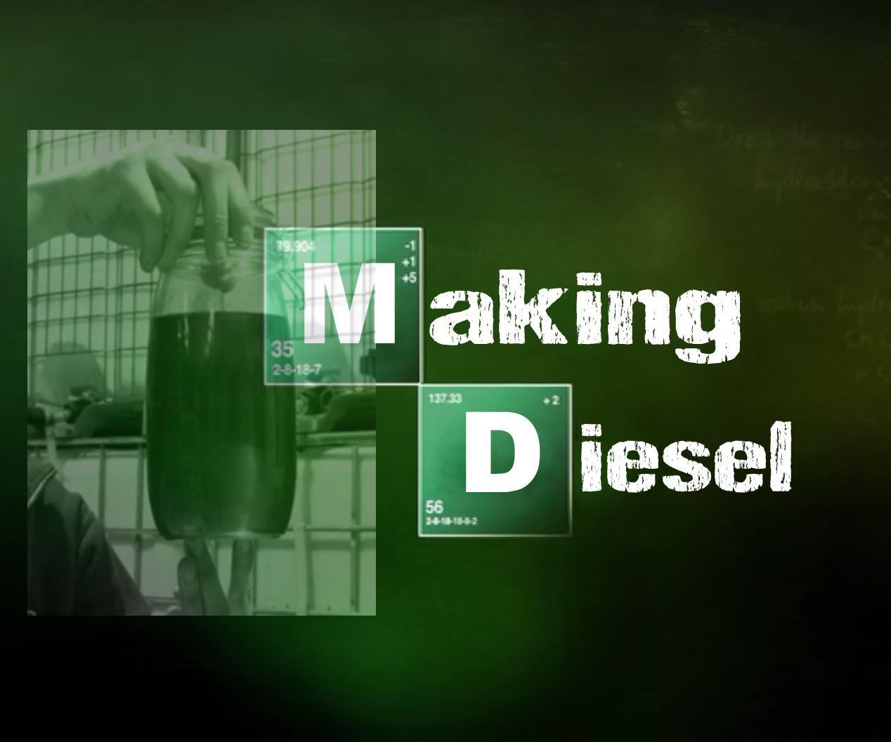 Making Biodiesel From Waste Vegetable Oil