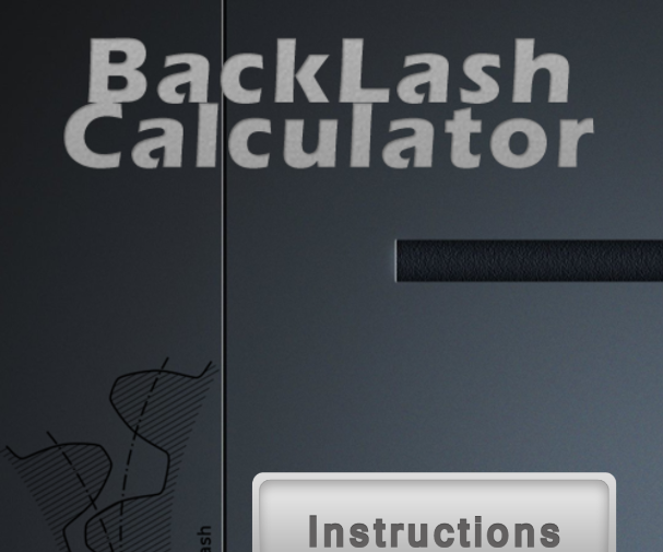 Backlash Calculator. 