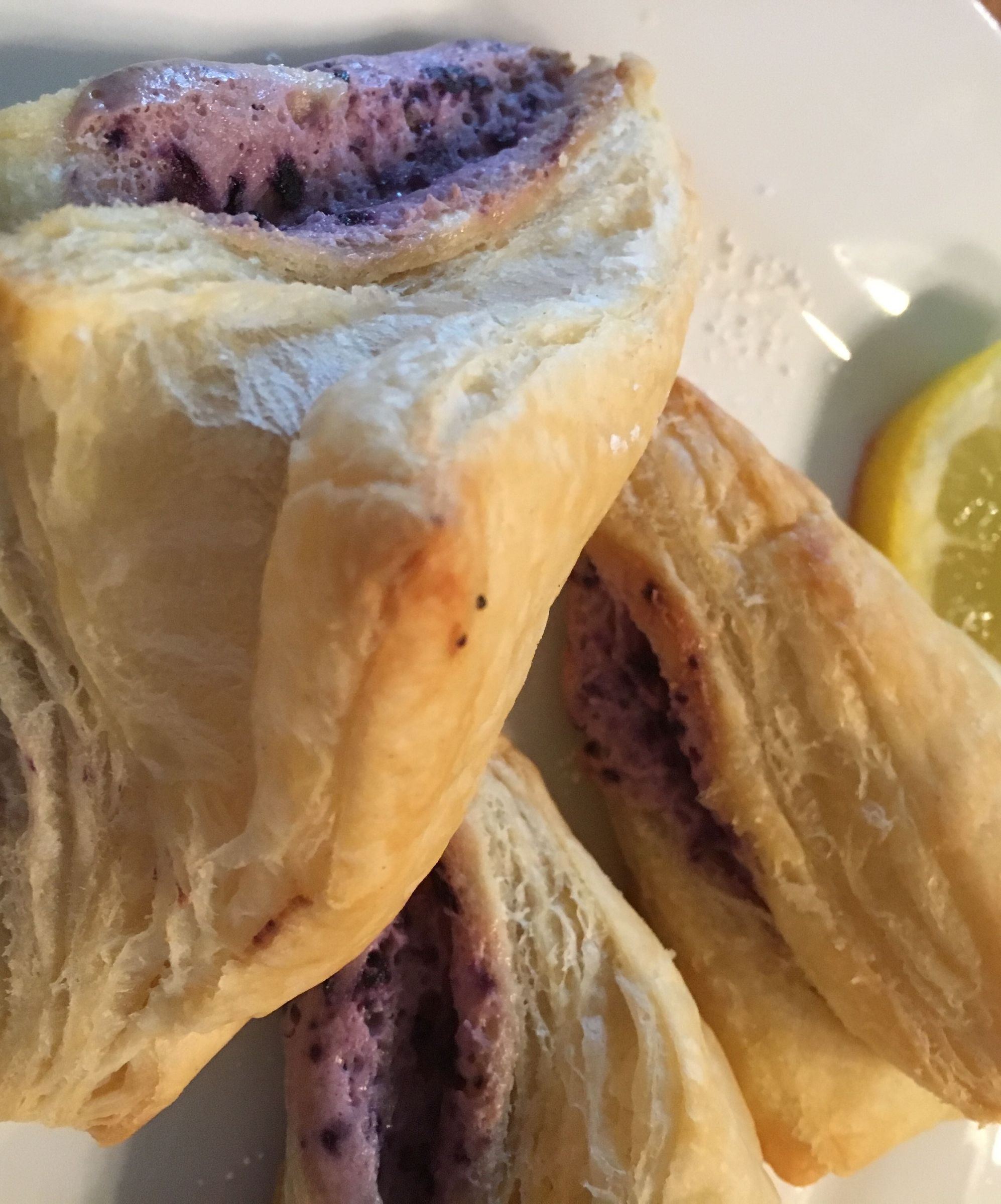 Blueberry Cream Cheese Turnovers