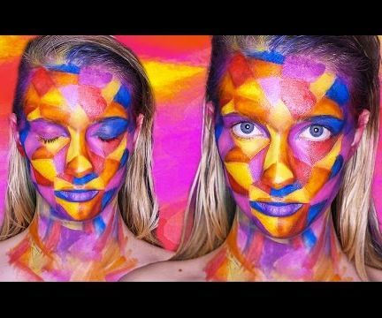 Picasso Cubism Makeup (video Tutorial)
