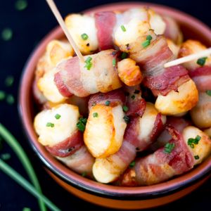 How to Make Bacon Halloumi Bites
