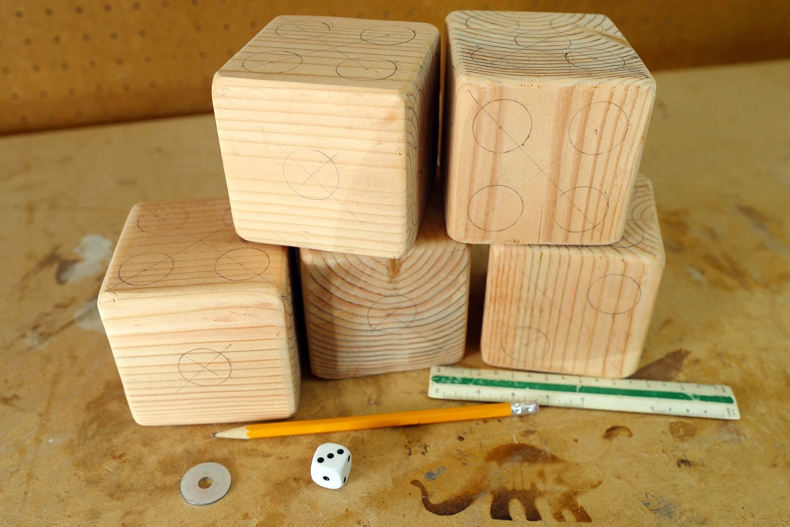 Easy Yard Dice 7 Steps (with Pictures) Instructables