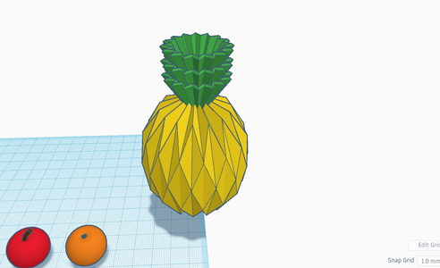 Making the Pineapple's Leaves