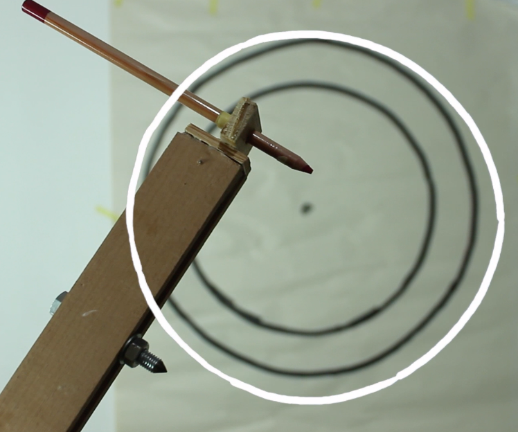 Simple Beam Compass Instructable