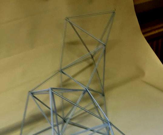 Solid Geometry Using Milk Straws