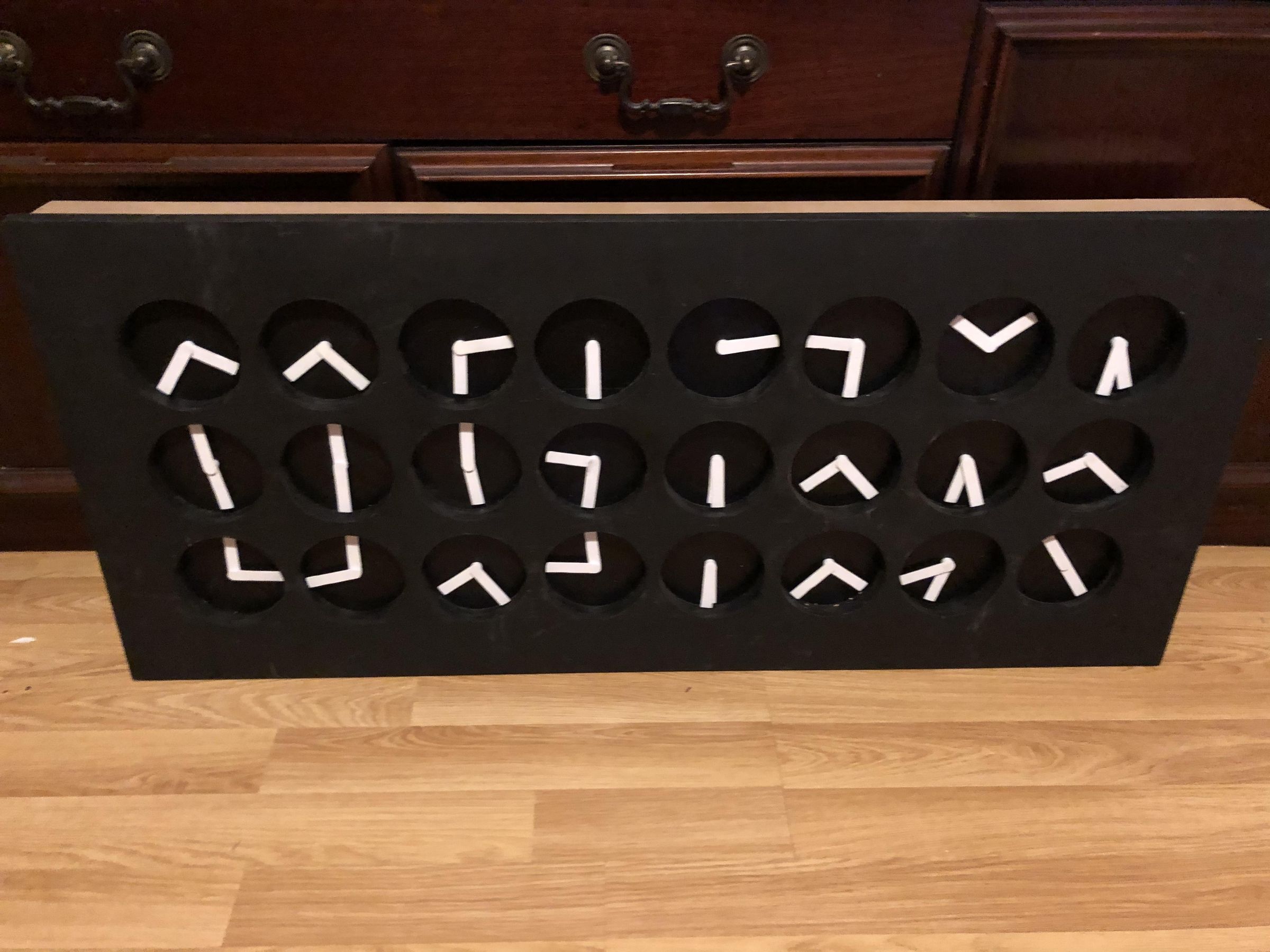 Clockception How to Build a Clock Made From Clocks! 14 Steps (with