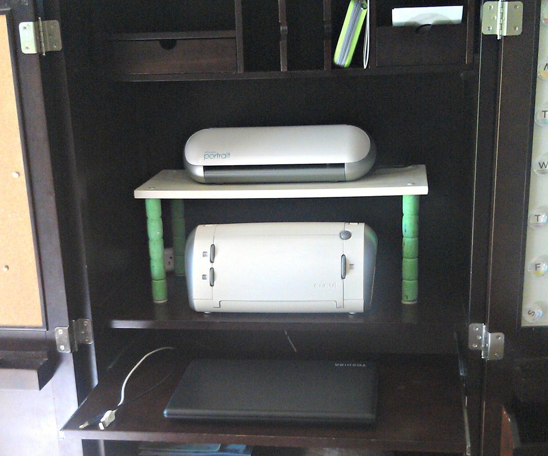 Repurposed Computer Desk