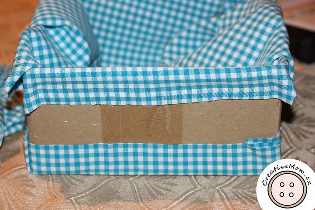 Kutunun Üstünü ve İçini Kaplamak