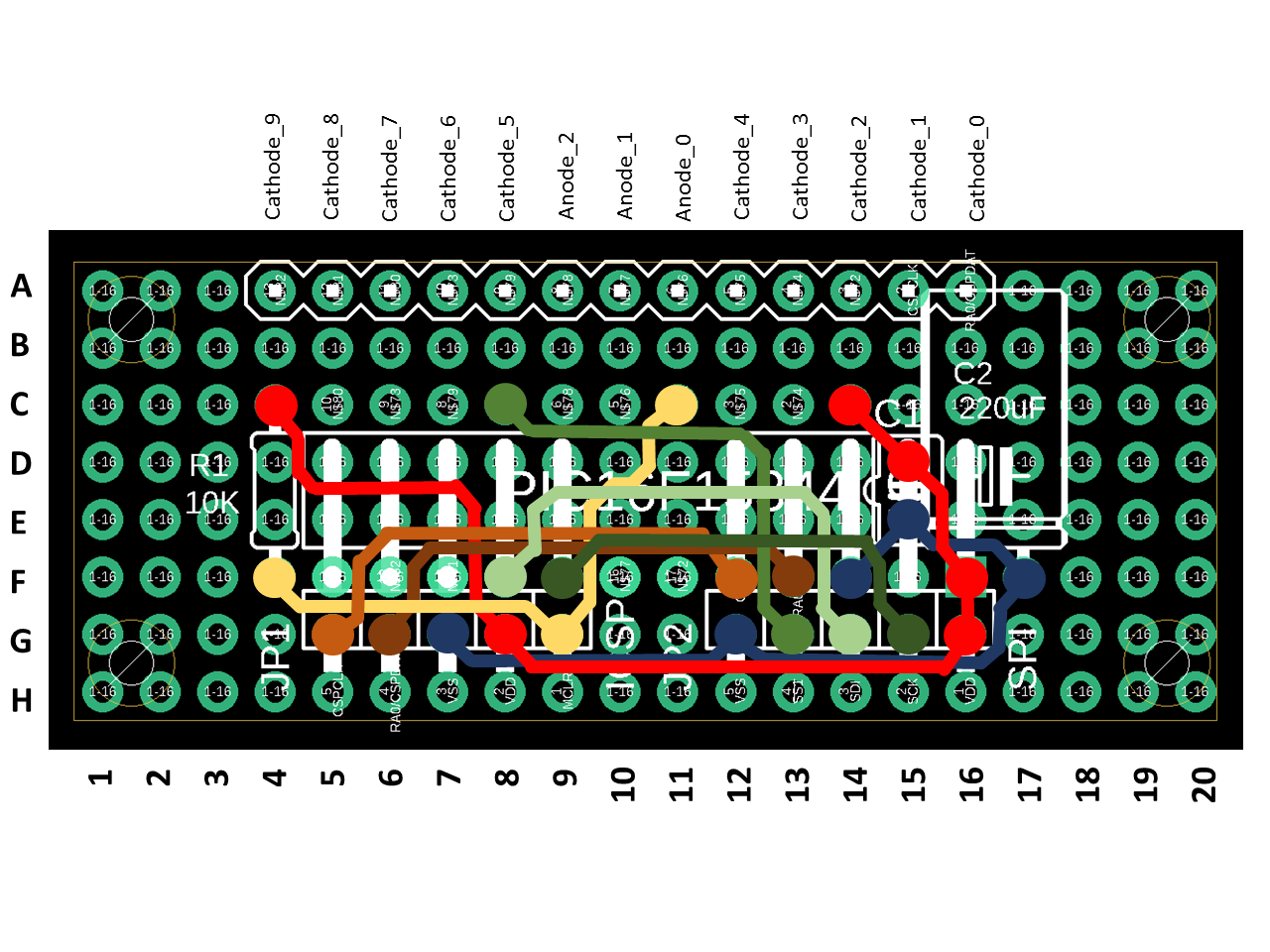 Nixie Display Module With SPI Interface : 9 Steps (with Pictures ...