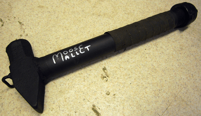 How to Make Your Own "Moose Mallet" (hammer With Chisel Inside)