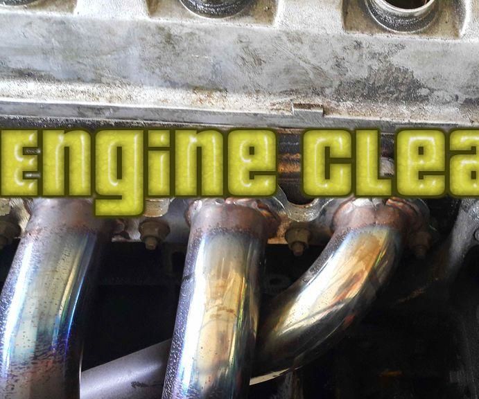 Cleaning the Grime From My Engine. 