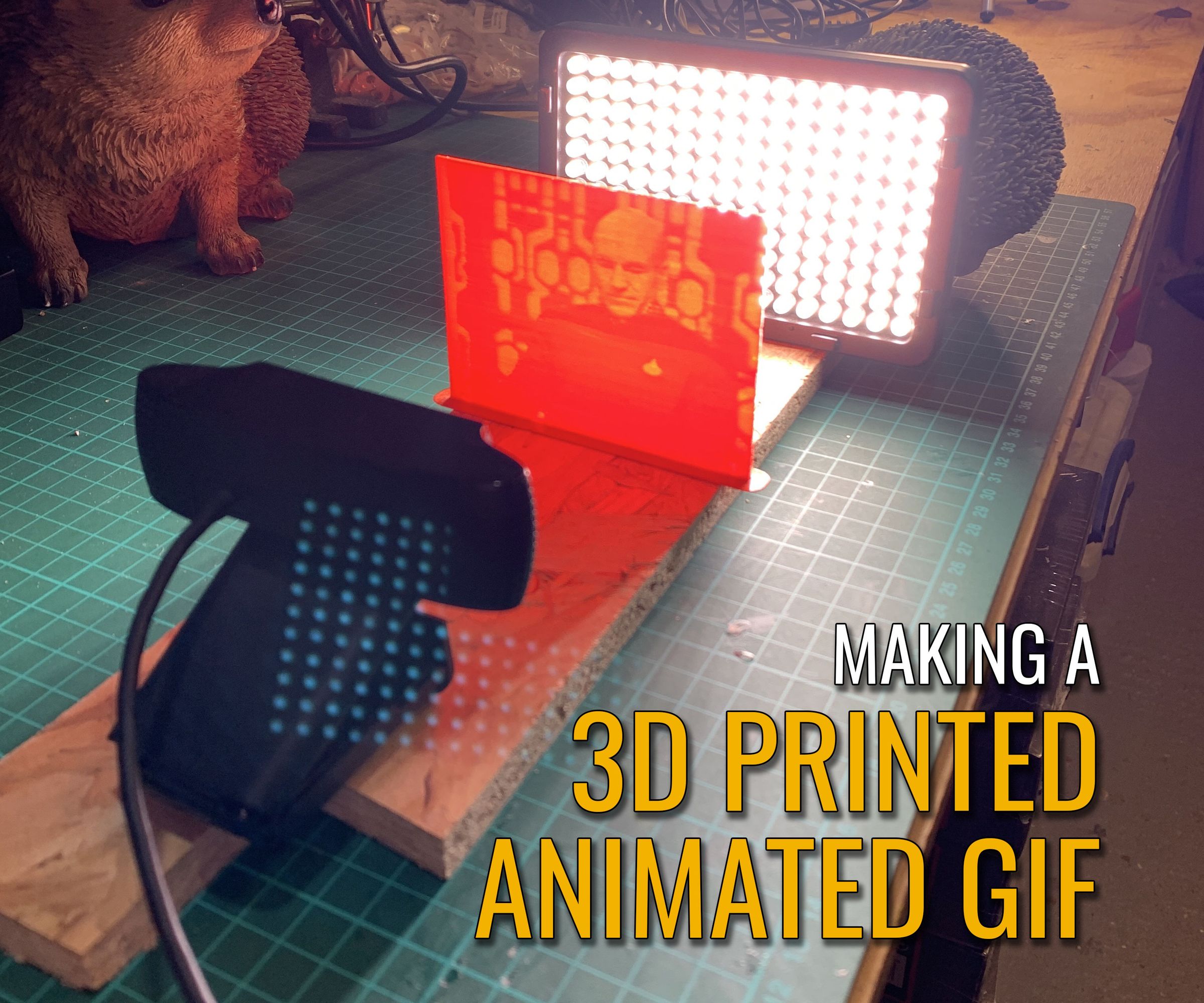 Making a 3D Printed Animated GIF