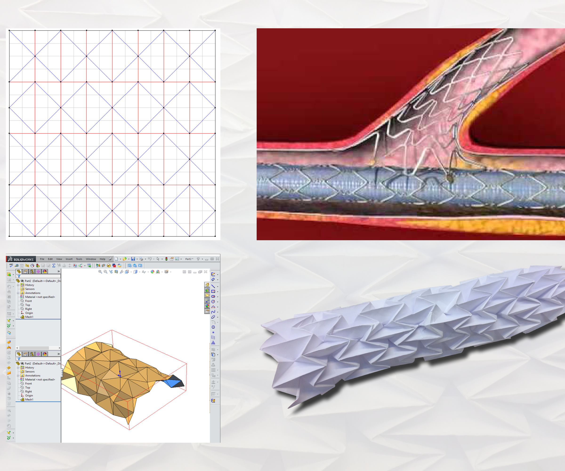 Technical Origami With ORIPA, FreeForm Origami and SolidWorks - TfCD TU Delft 