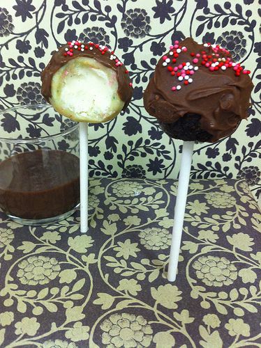 "Oh Damnit" Cake and Ice Cream Pops