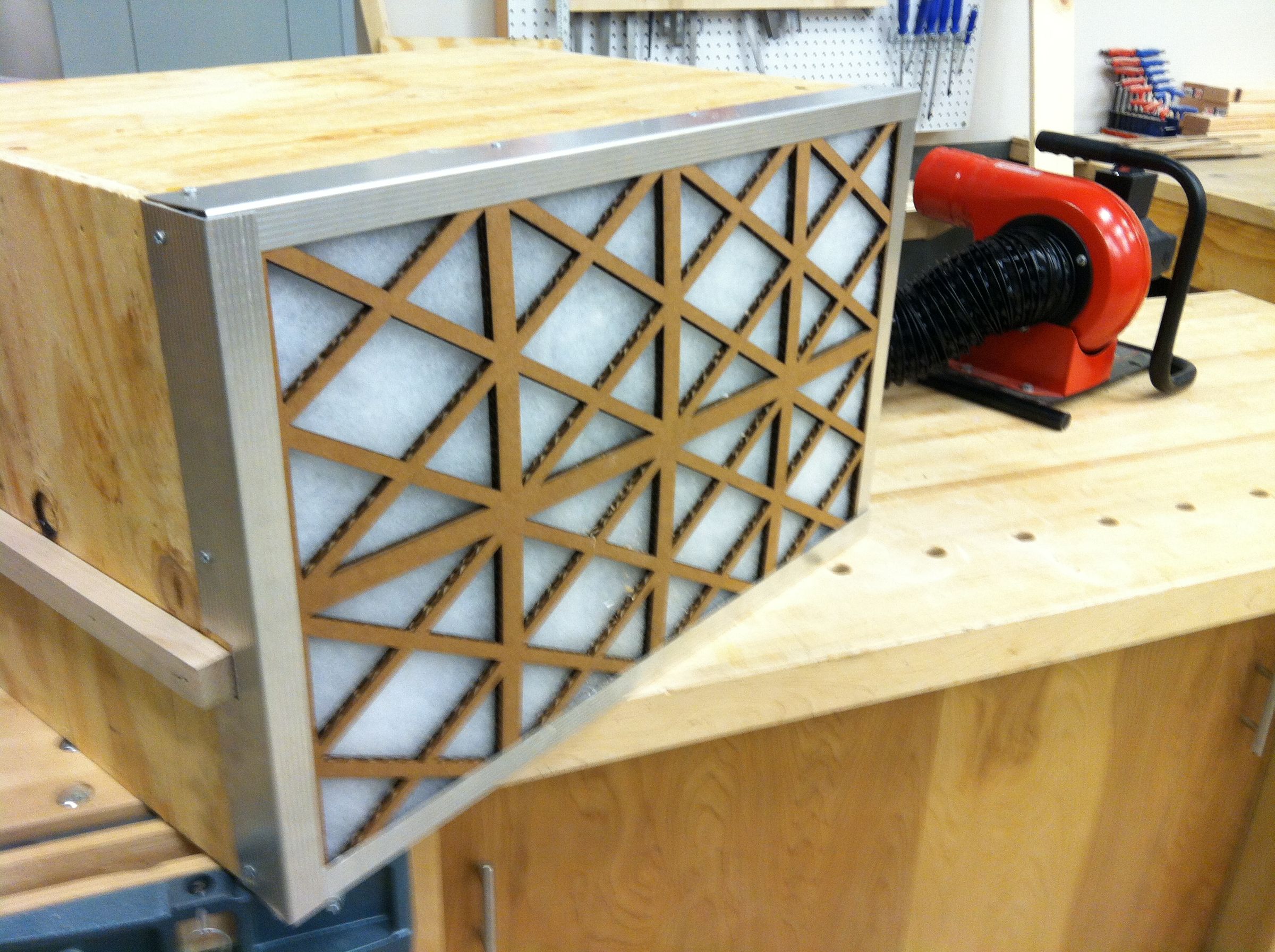 Fine particulate collector on the cheap (I Made this at Techshop)