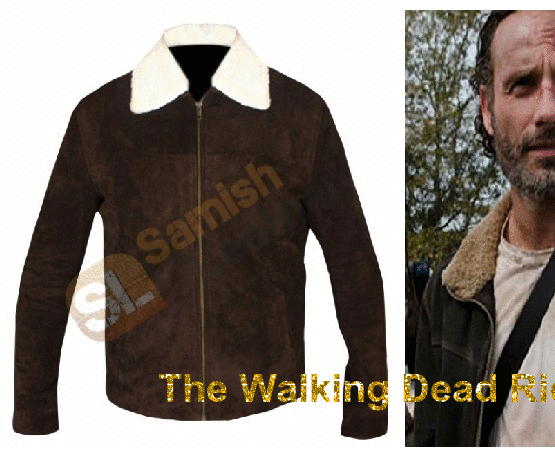 The Walking Dead Rick Grimes Suede Jacket