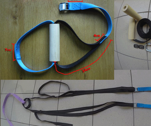 How to Make Your Own Equipment for Suspension Training? Instruction Step by Step.